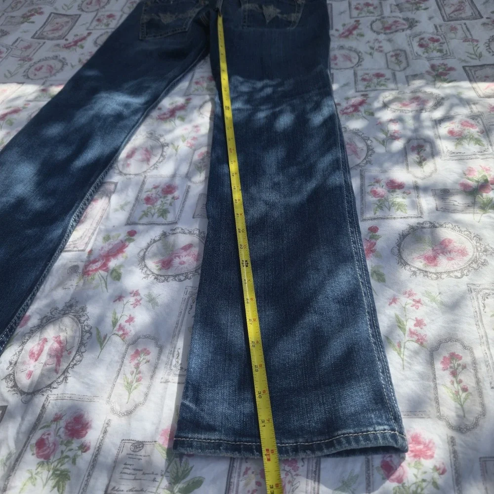 Sang Real Women's‎ Only the Chosen Low Rise Boot Cut Blue Jeans Size 31 Slim